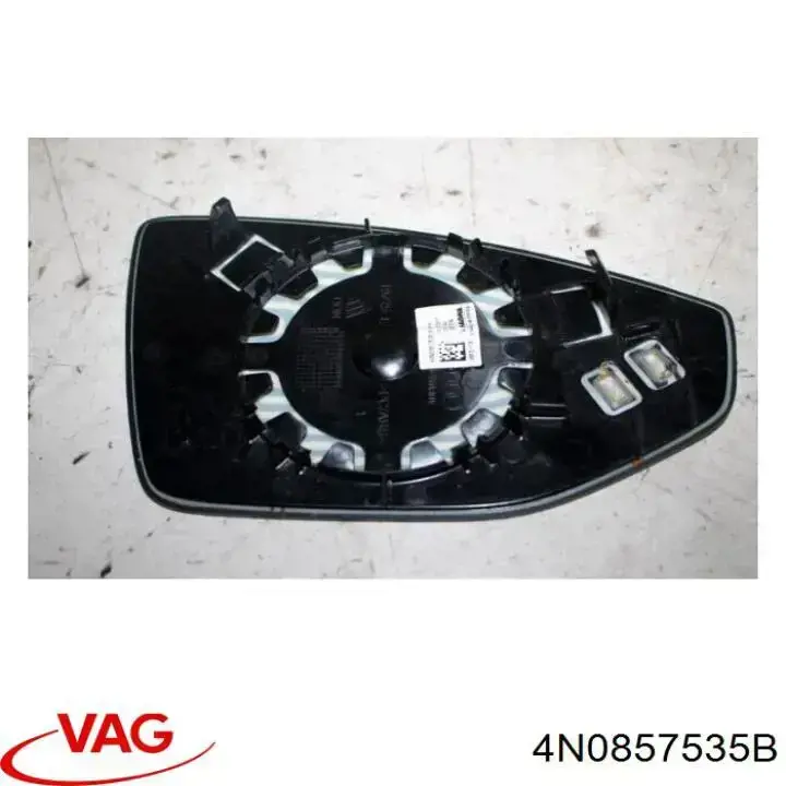Дзеркальний елемент лівого дзеркала заднього виду VAG 4N0857535B ціна, від 109.18 USD