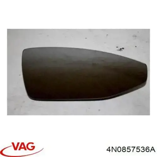 Дзеркальний елемент правого дзеркала заднього виду VAG 4N0857536A ціна, від 32.87 USD