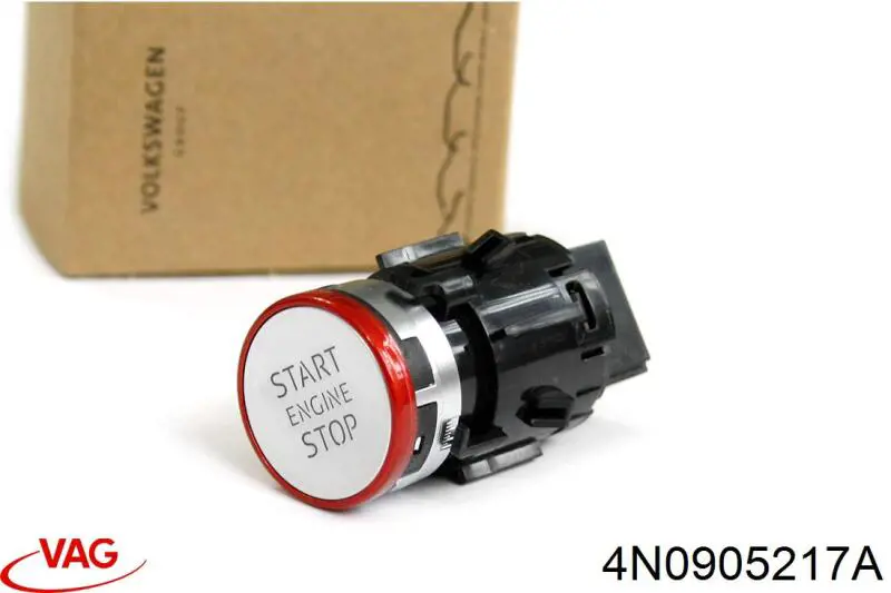 Кнопка запуску двигуна VAG 4N0905217A ціна, від 79.52 USD