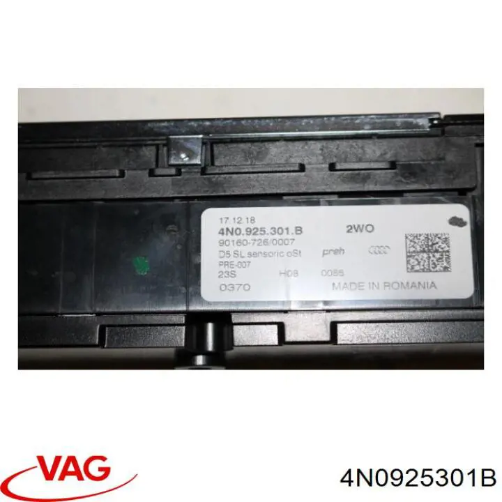 Купити 4N0925301B VAG Блок кнопок центральної консолі