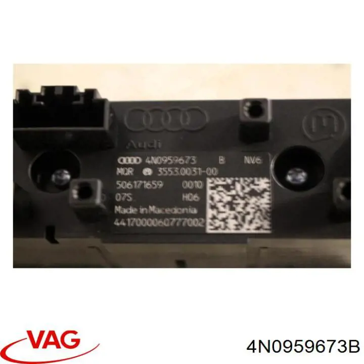 4N0959673B VAG Блок кнопок центральної консолі