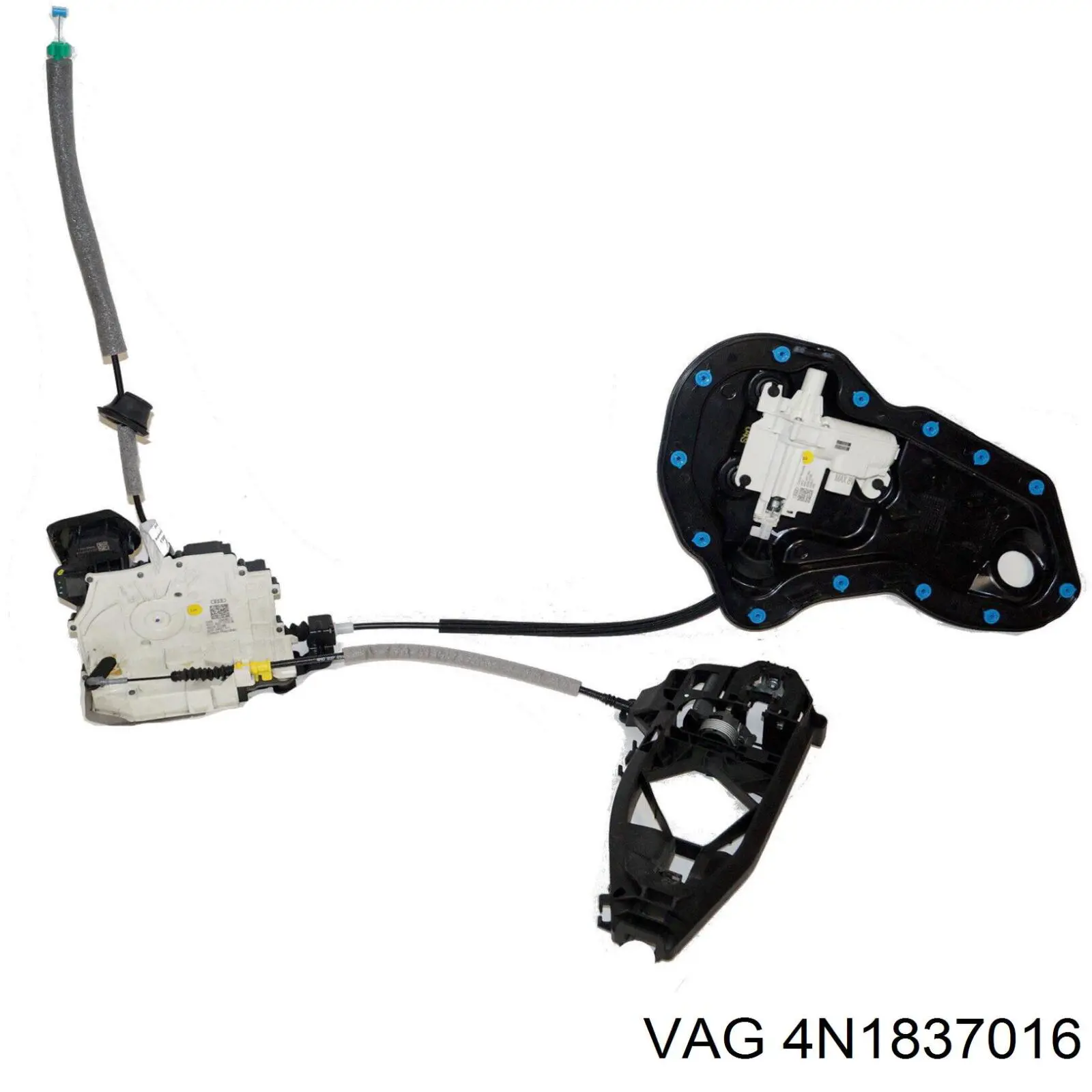 Купити 4N1837016 VAG Замок дверки правої передньої