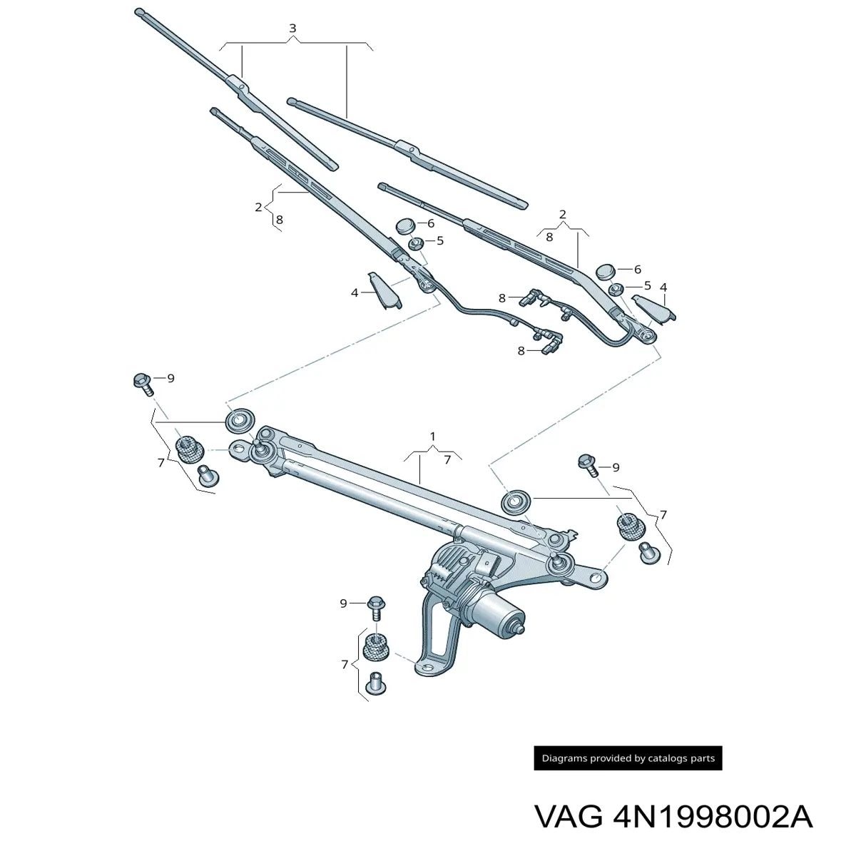  VAG 4N1998002A ціна, від 31.24 USD