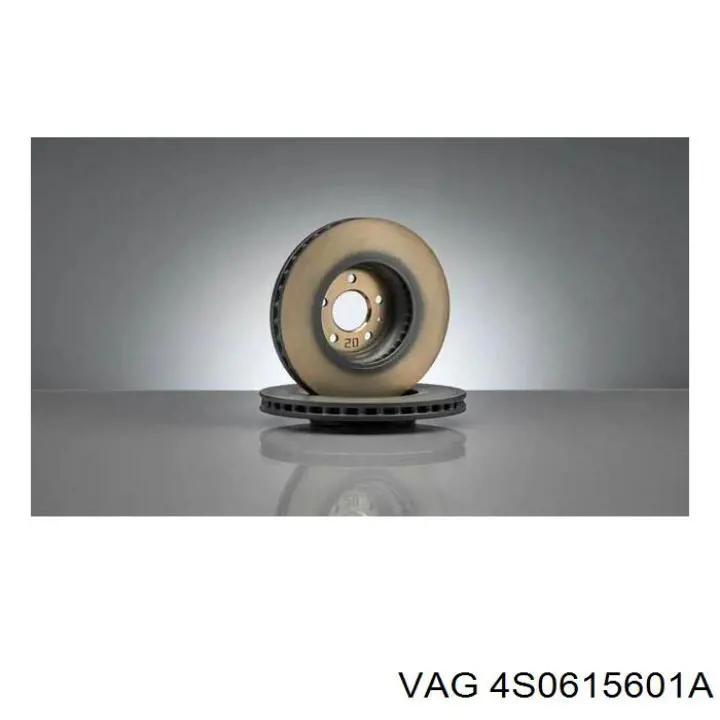 420615601K VAG диск гальмівний задній