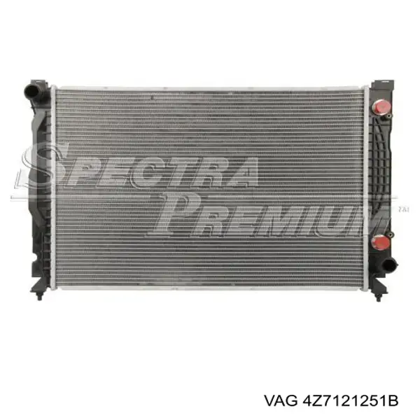 Радіатор основний VAG 4Z7121251B ціна, від 72.92 USD