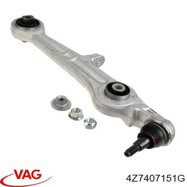 Купити 4Z7407151G VAG Важіль передньої підвіски нижній, лівий/правий