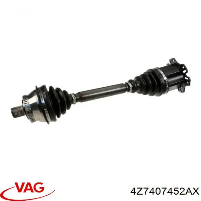 Піввісь передня, права VAG 4Z7407452AX ціна, від 103.82 USD