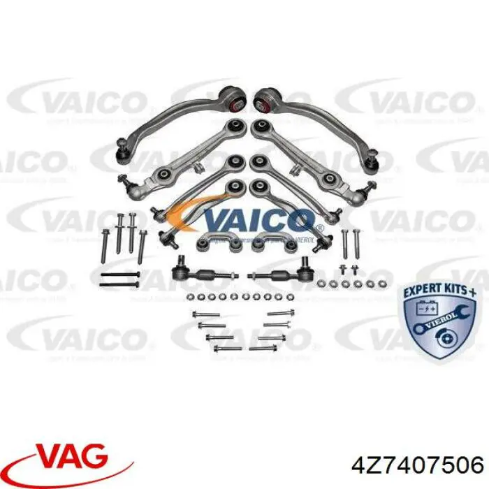 4Z7407506 VAG Важіль передньої підвіски верхній, правий