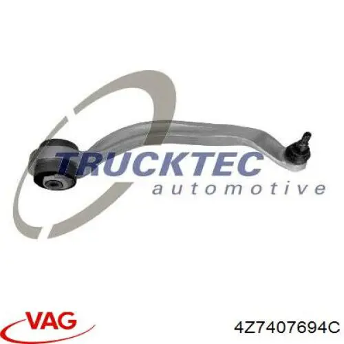 Важіль передньої підвіски нижній, правий VAG 4Z7407694C ціна, від 83.37 USD