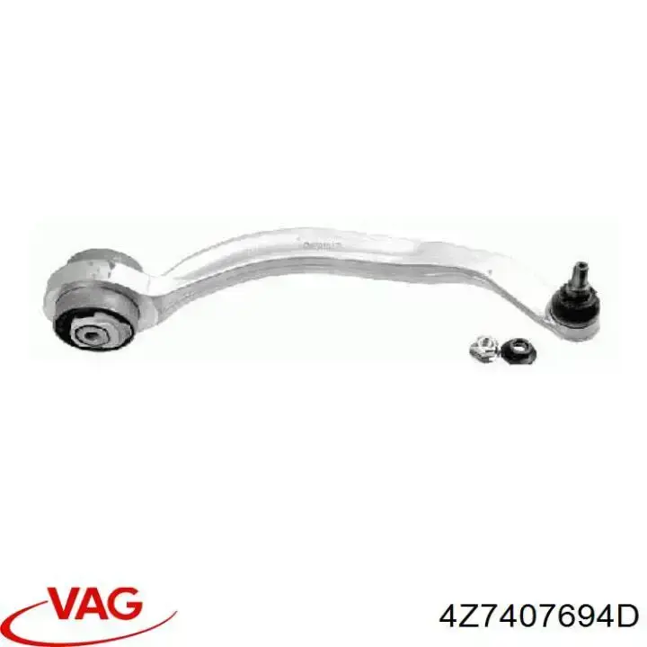Купити 4Z7407694D VAG Важіль передньої підвіски нижній, правий
