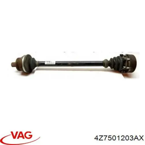 4Z7501203AX VAG Привід задній