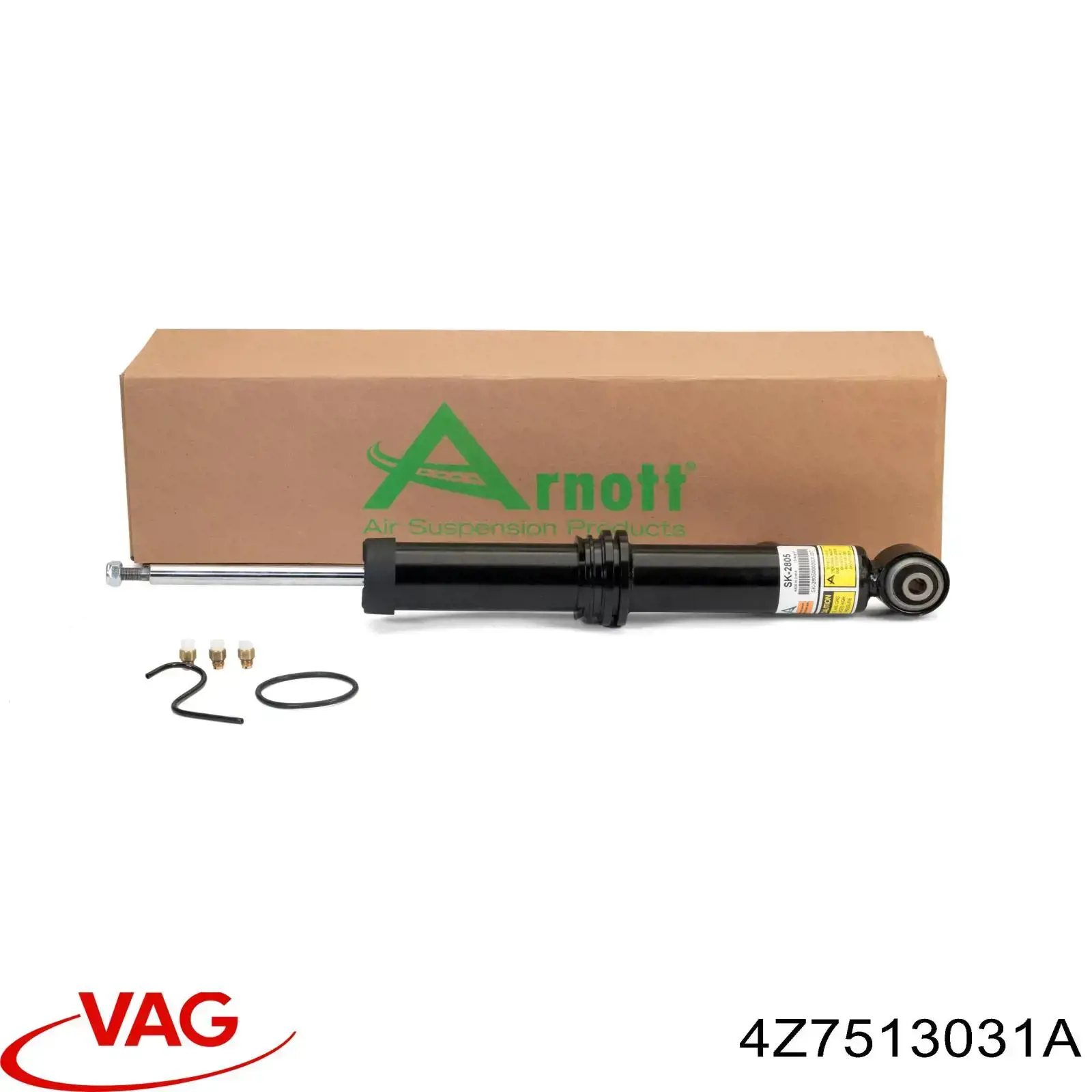 Амортизатор задній, лівий 4Z7513031 VAG
