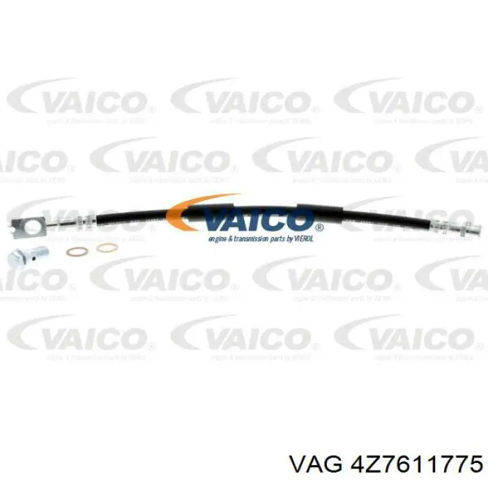 Шланг гальмівний задній VAG 4Z7611775 ціна, від 17.05 USD