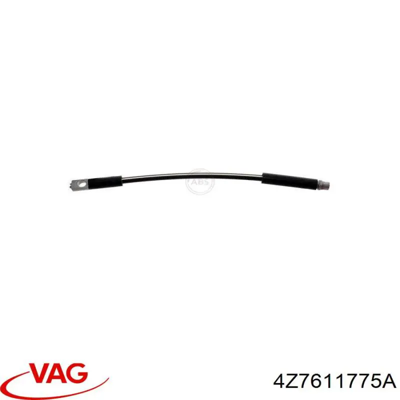 Шланг гальмівний задній 4Z7611775A VAG