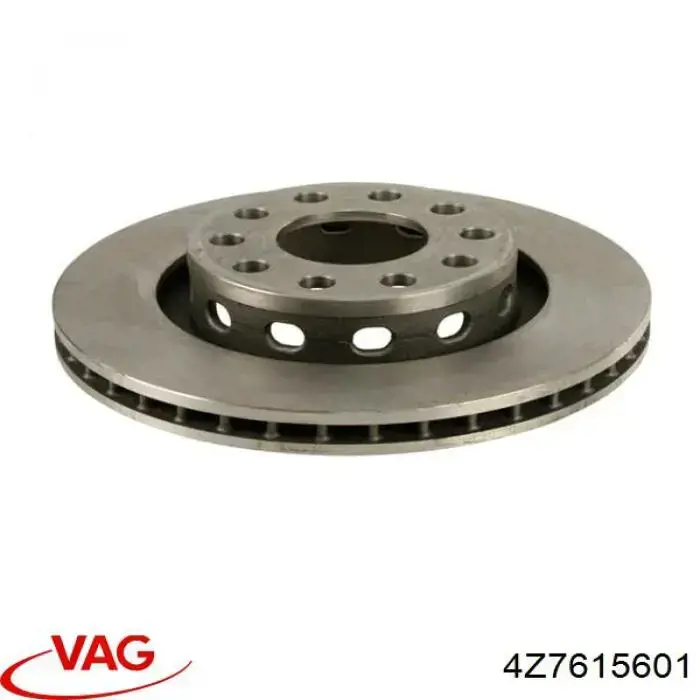 4Z7615601 VAG диск гальмівний задній