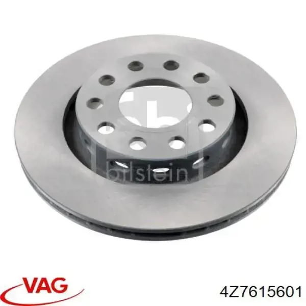 Задні дискові гальма VAG 4Z7615601 ціна, від 48.52 USD