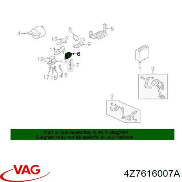 4Z7616007A VAG компресор пневмопідкачкою (амортизаторів)