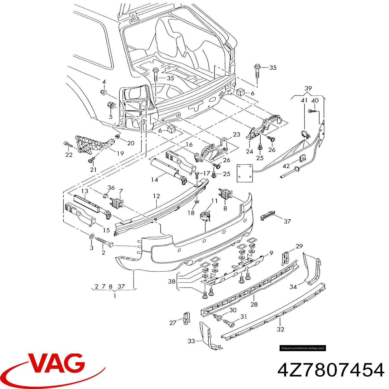 Купити 4Z7807454 VAG 