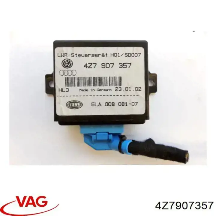 Модуль керування (ЕБУ) світлом фар 4B0907357A VAG