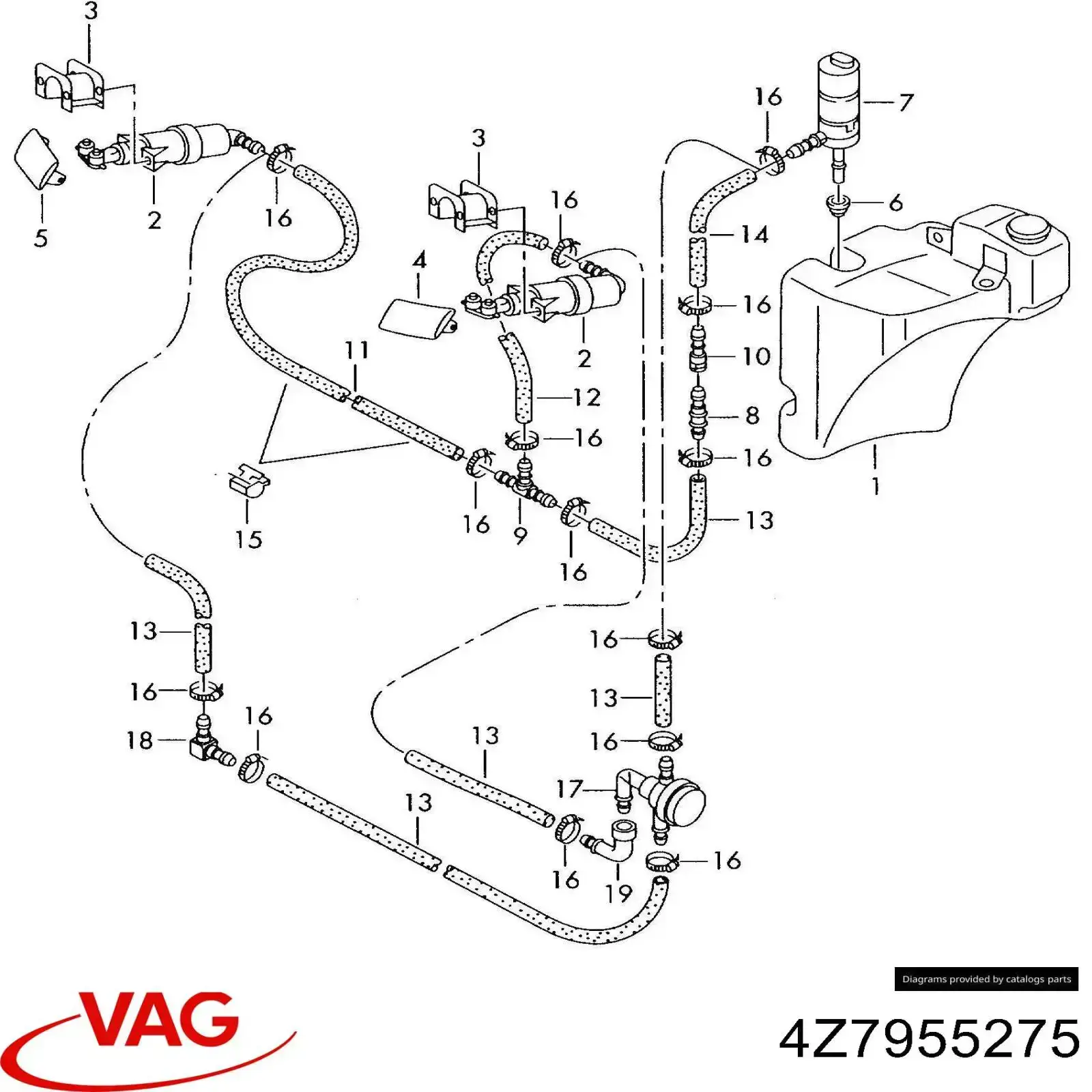 Купити 4Z7955275 VAG 