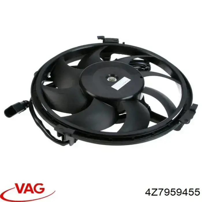 Купити 4Z7959455 VAG Електровентилятор охолодження в зборі (двигун + крильчатка)
