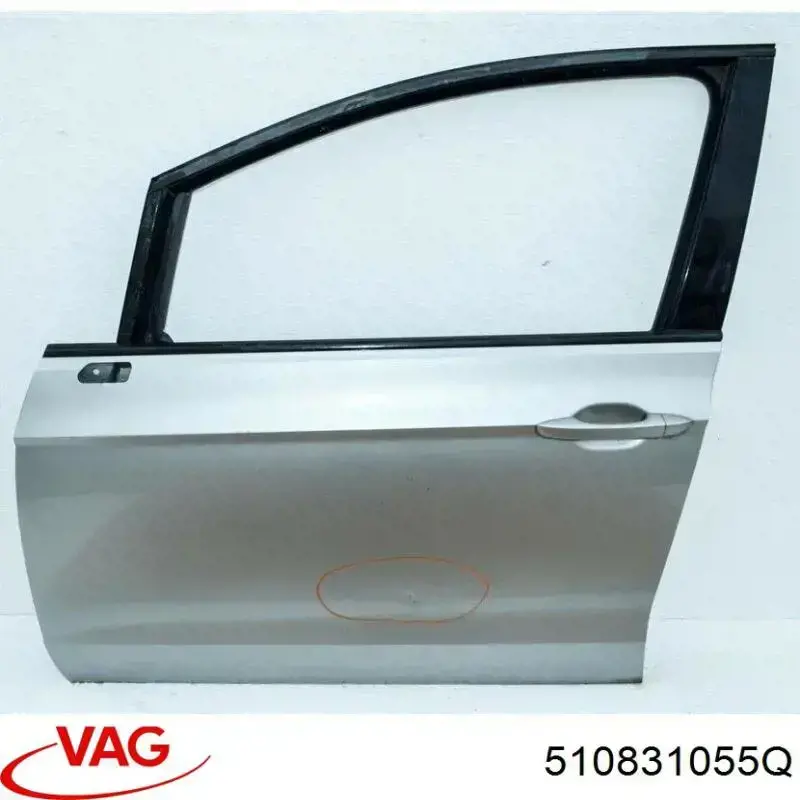 Двері передні, ліві VAG 510831055S ціна, від 319.13 USD