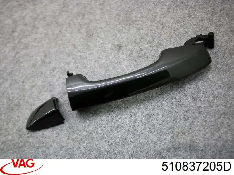 Ручка дверей лівих, зовнішня, перед/зад VAG 510837205D
