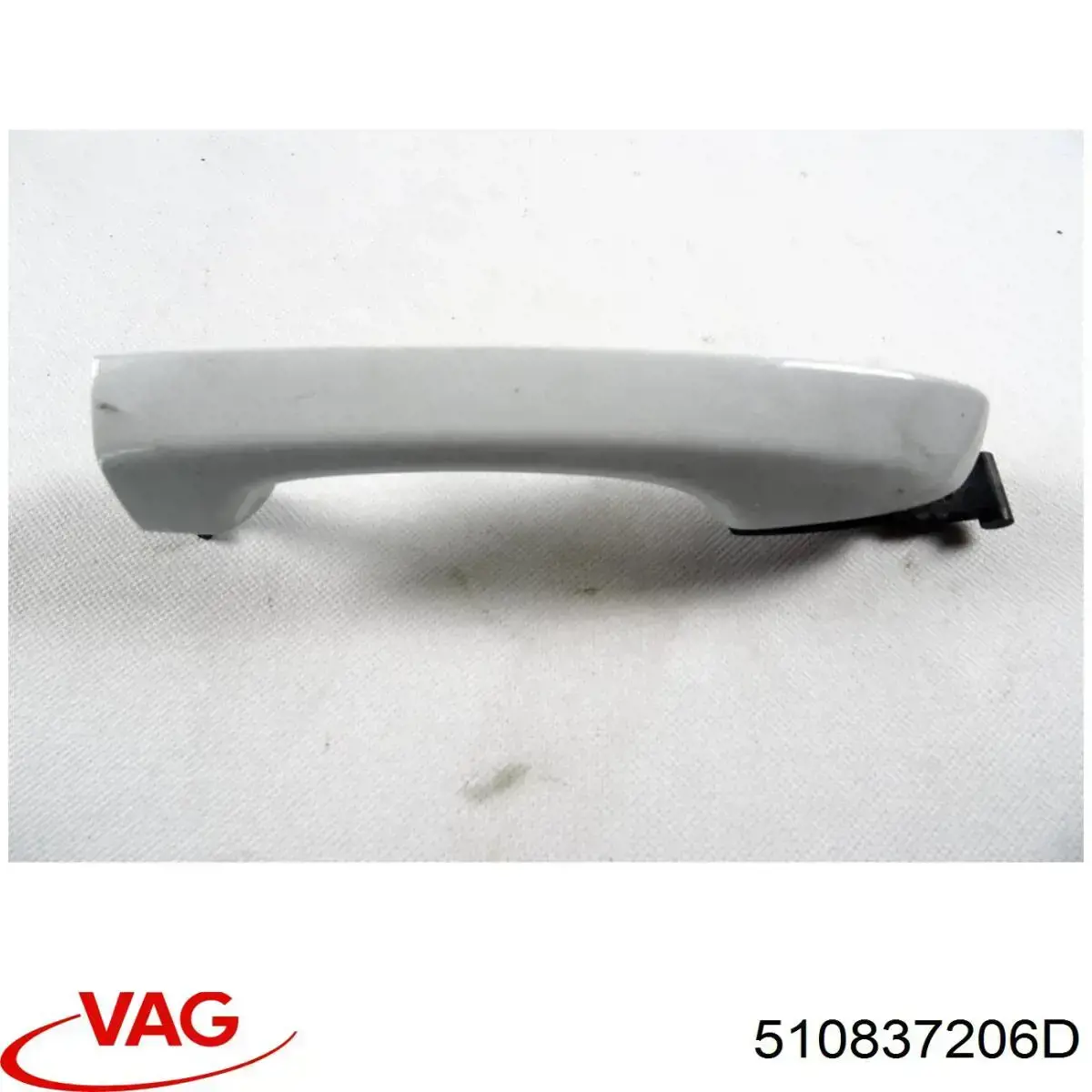 Ручка двері правою зовнішня перед/зад VAG 510837206D ціна, від 11.11 USD