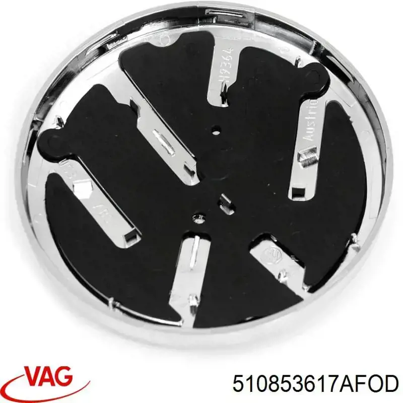 510853617AFOD VAG Емблема кришки багажника, фірмовий значок