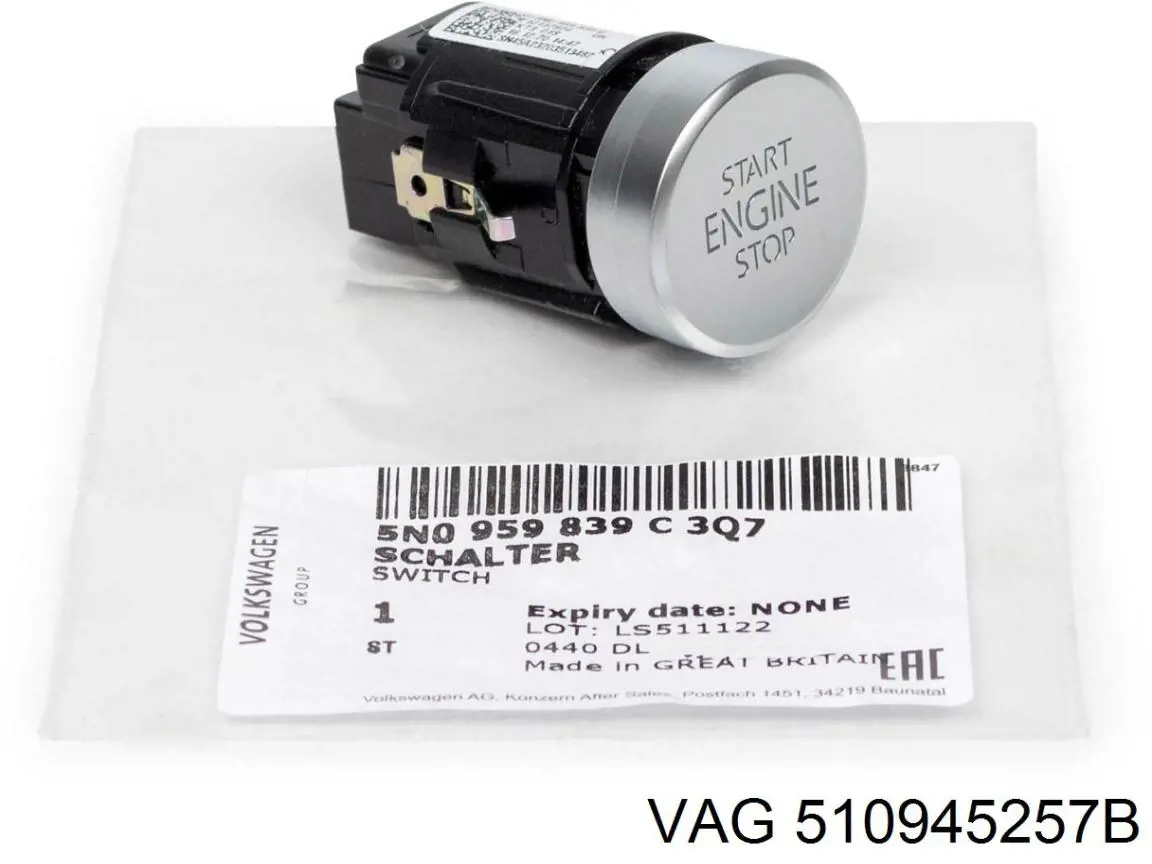 Цоколь лампи в фару 510945257B VAG