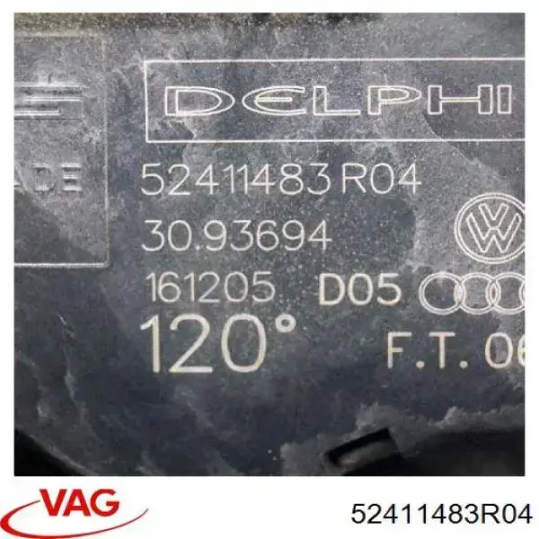 Купити 52411483R04 VAG Двигун заслінки рециркуляції повітря