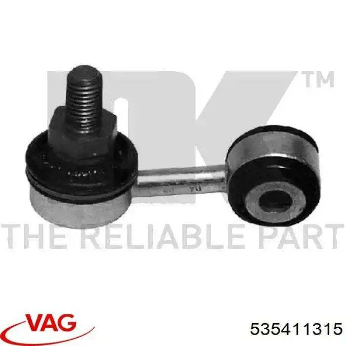 Амортизаційна стійка VAG 535411315 ціна, від 4.98 USD