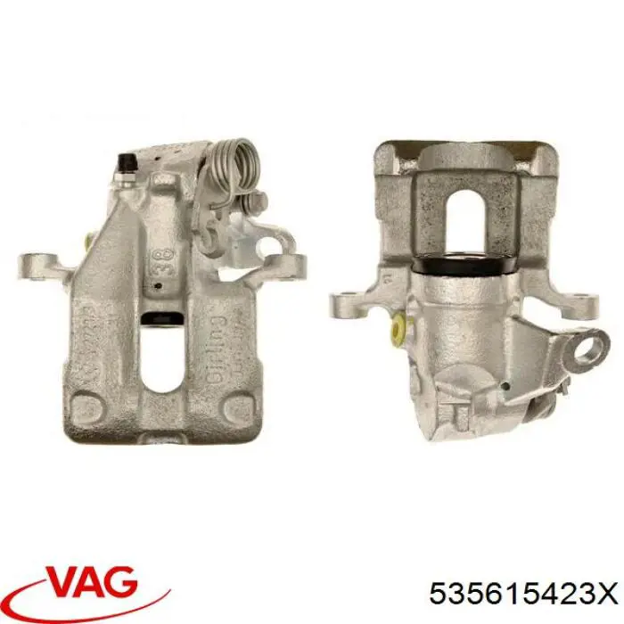Супорт гальмівний задній лівий VAG 535615423X ціна, від 61.48 USD