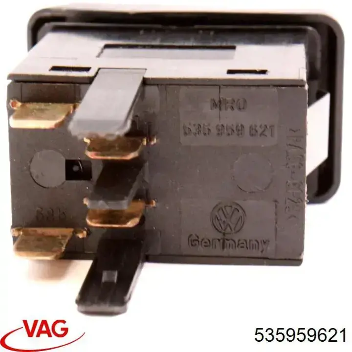 Вимикач обігріву заднього скла VAG 701959621 ціна, від 6.56 USD
