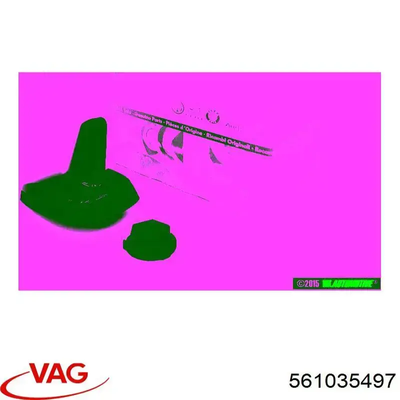 561035497 VAG Антена на дах