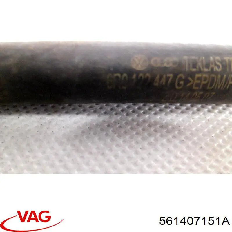 Купити 561407151A VAG Лівий важіль передній нижній підвіски