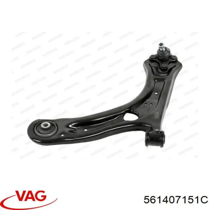 Важіль передній лівий VAG 561407151C ціна, від 44.34 USD
