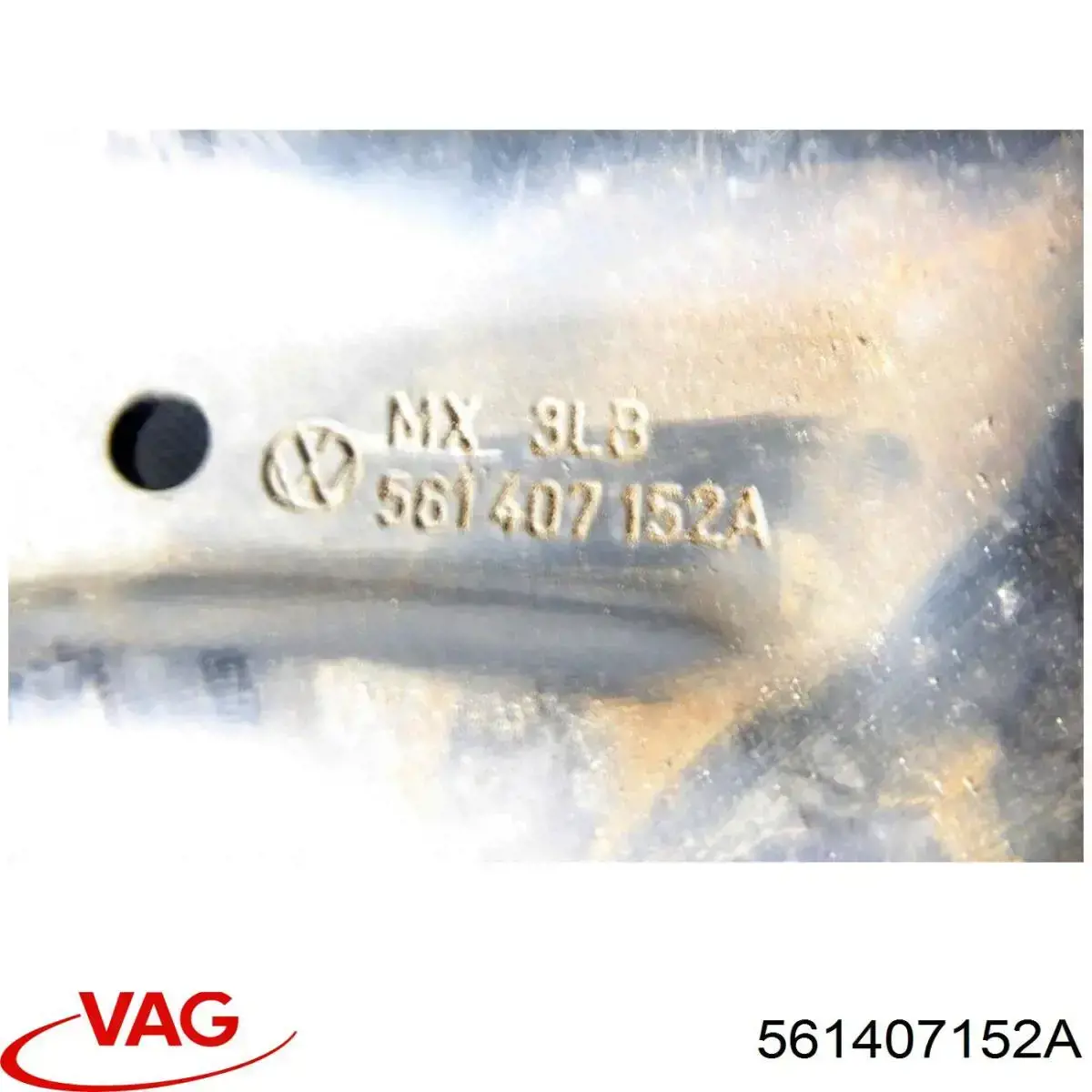 Важіль передньої підвіски нижній, правий VAG 561407152A ціна, від 41.08 USD