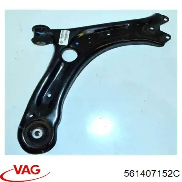 Купити 561407152C VAG Важіль передньої підвіски нижній, правий