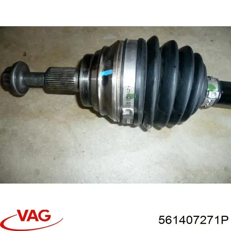 Купити 561407271P VAG Ліва піввісь