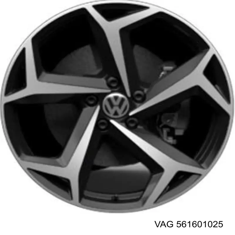 Диски колісні литі (легкосплавні, титанові) VAG 561601025