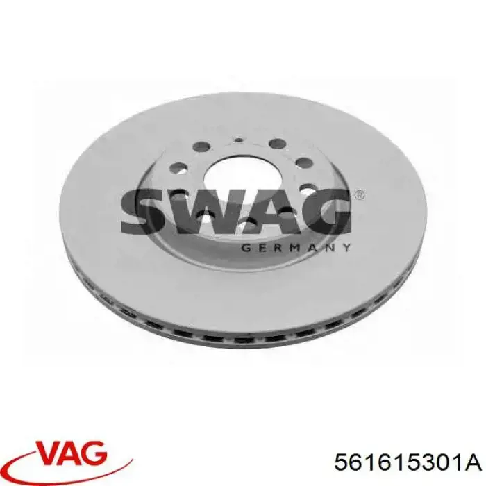 561615301A VAG диск гальмівний передній
