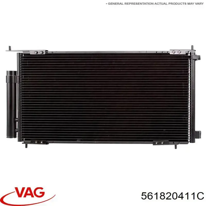 561820411C VAG радіатор кондиціонера