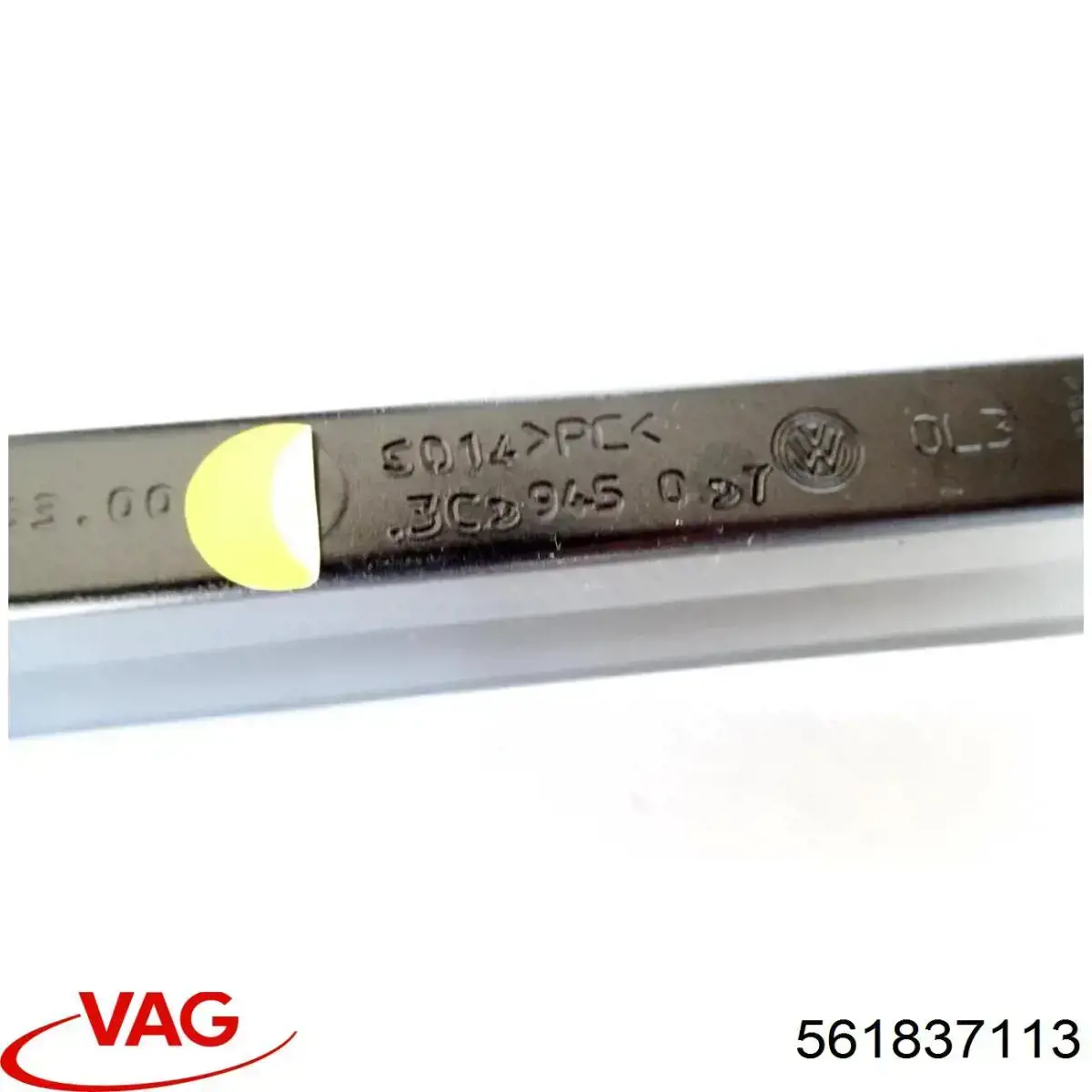 Ручка передньої двері внутрішня ліва VAG 561837113
