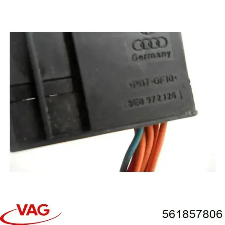 561857806 VAG Пасок безпеки задній правий