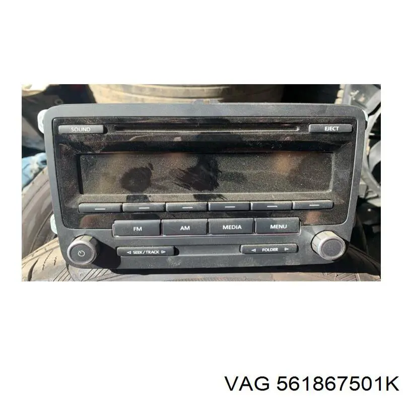 Оббивка даху внутрішня VAG 561867501K