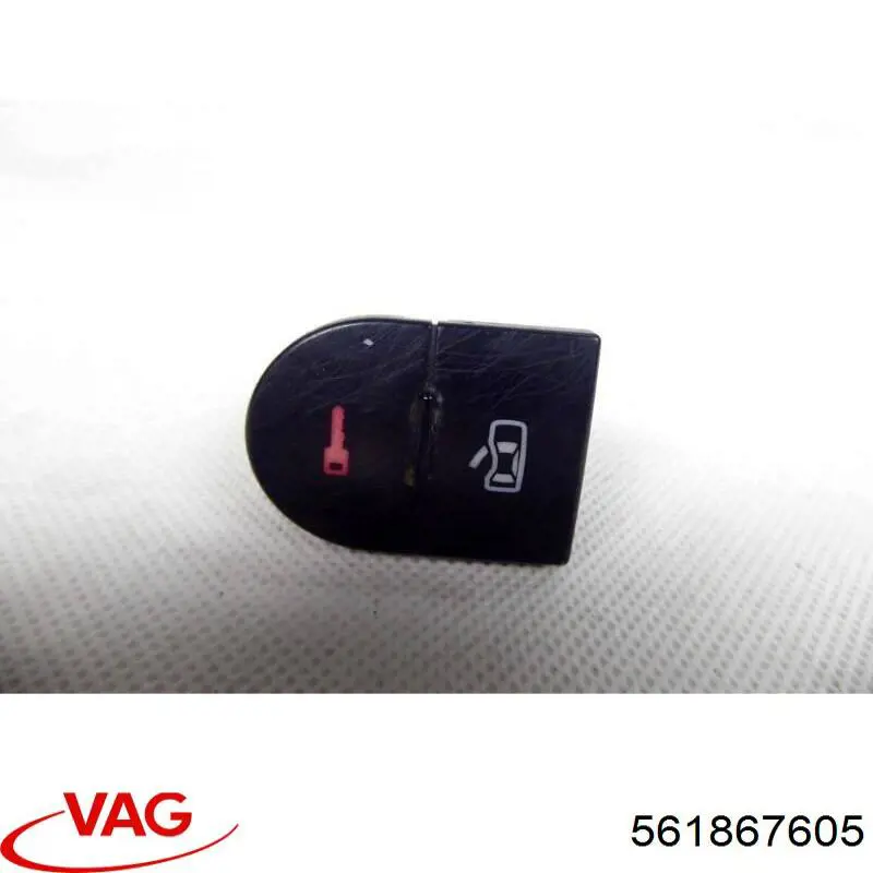 Обшивка-облицювання кришки багажника 561867605 VAG