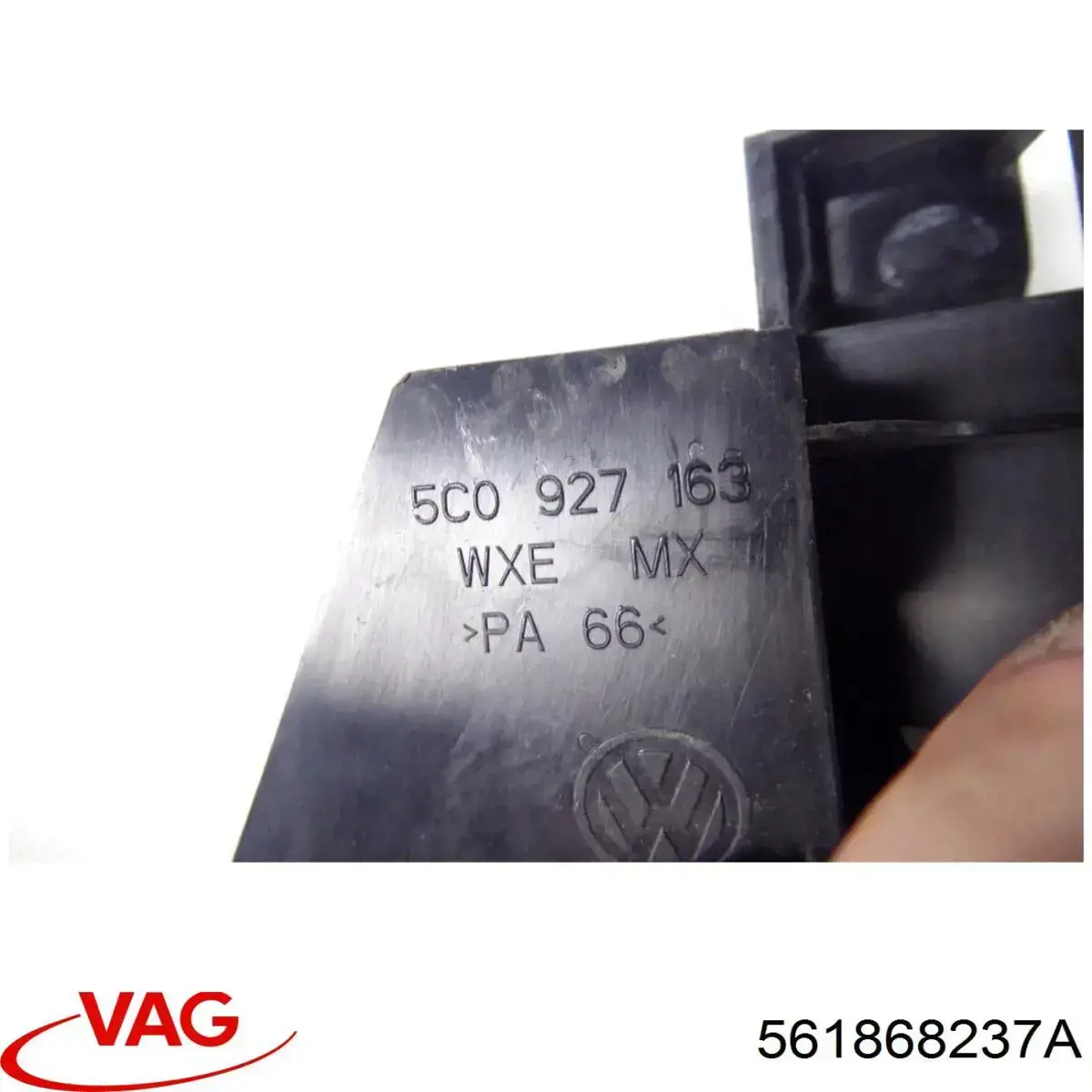 561868237A VAG Обшивка стійки кузова внутрішня, передня ліва
