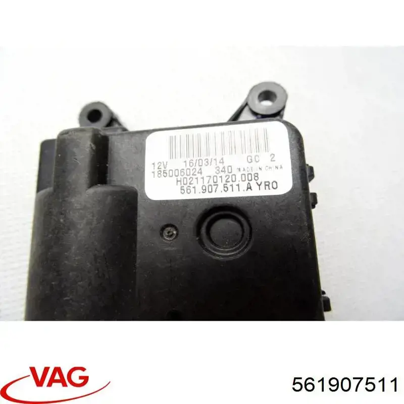 561907511 VAG Двигун заслінки рециркуляції повітря