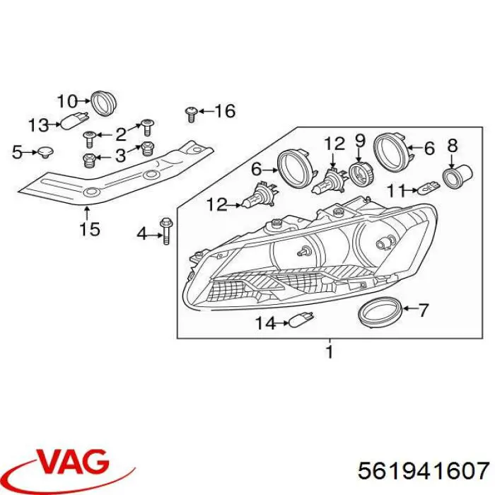  561941607 VAG